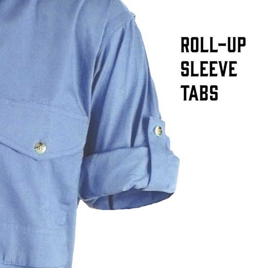 Classic Poplin Fishing Shirt - Long Sleeve - OW:FS920-RC