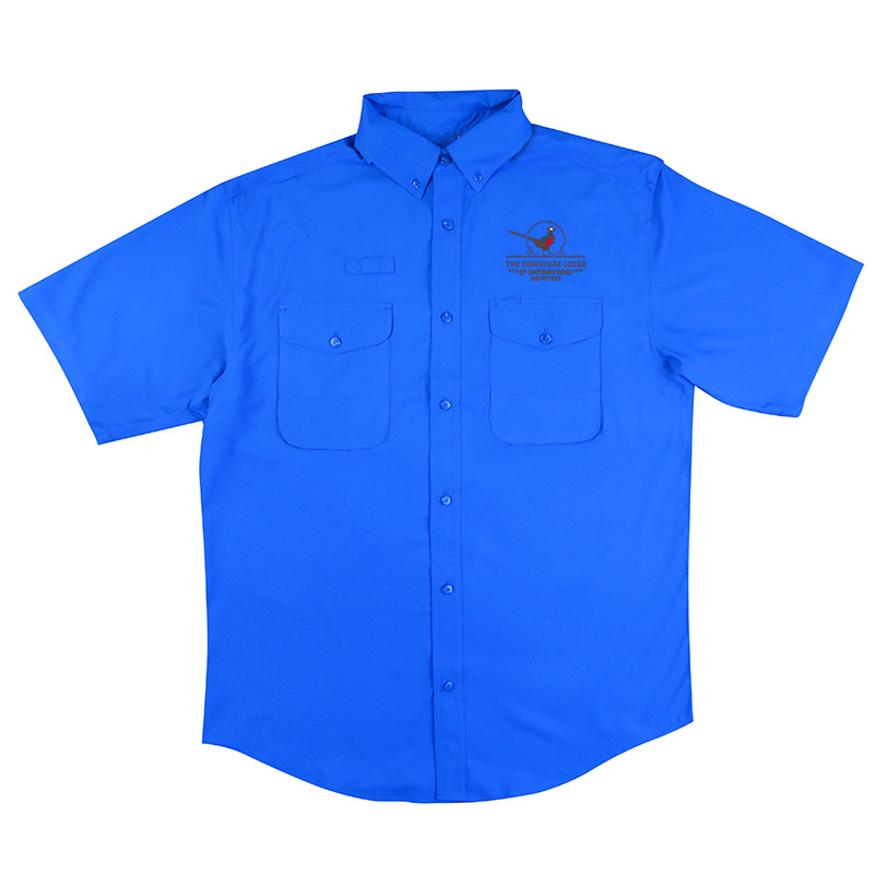 Short Sleeve RIPSTOP Fishing Shirt - OW:FS6010-LC